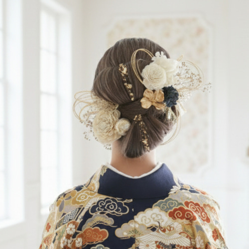 3403 LALALAの髪飾り 成人式用髪飾り成人式 袴 卒業式 和装 振袖