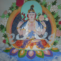 大日如来 絵画 蓮月 Rengetsu Ono 通販 16664450｜Creema(クリーマ)