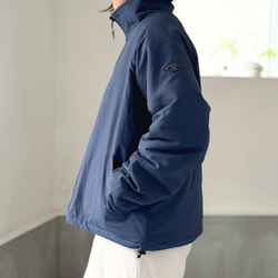 【リバーシブル】防風撥水ナイロン × あったかフリースブルゾン (ユニセックス)【5色展開】『2025新作』 13枚目の画像