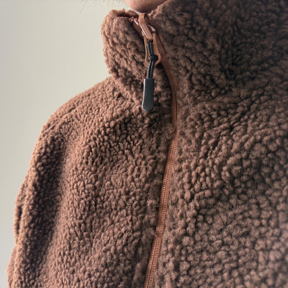 【リバーシブル】防風撥水ナイロン × あったかフリースブルゾン (ユニセックス)【5色展開】『2025新作』 17枚目の画像