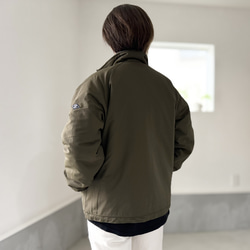 【リバーシブル】防風撥水ナイロン × あったかフリースブルゾン (ユニセックス)【5色展開】『2025新作』 9枚目の画像