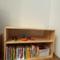 絵本棚 サイドウェーブ 本棚・絵本棚・マガジンラック Kei Crafted