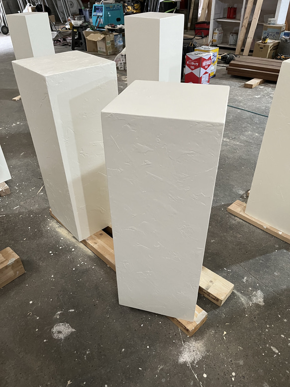 30.30.50 漆喰風　ディスプレイボックス 2枚目の画像