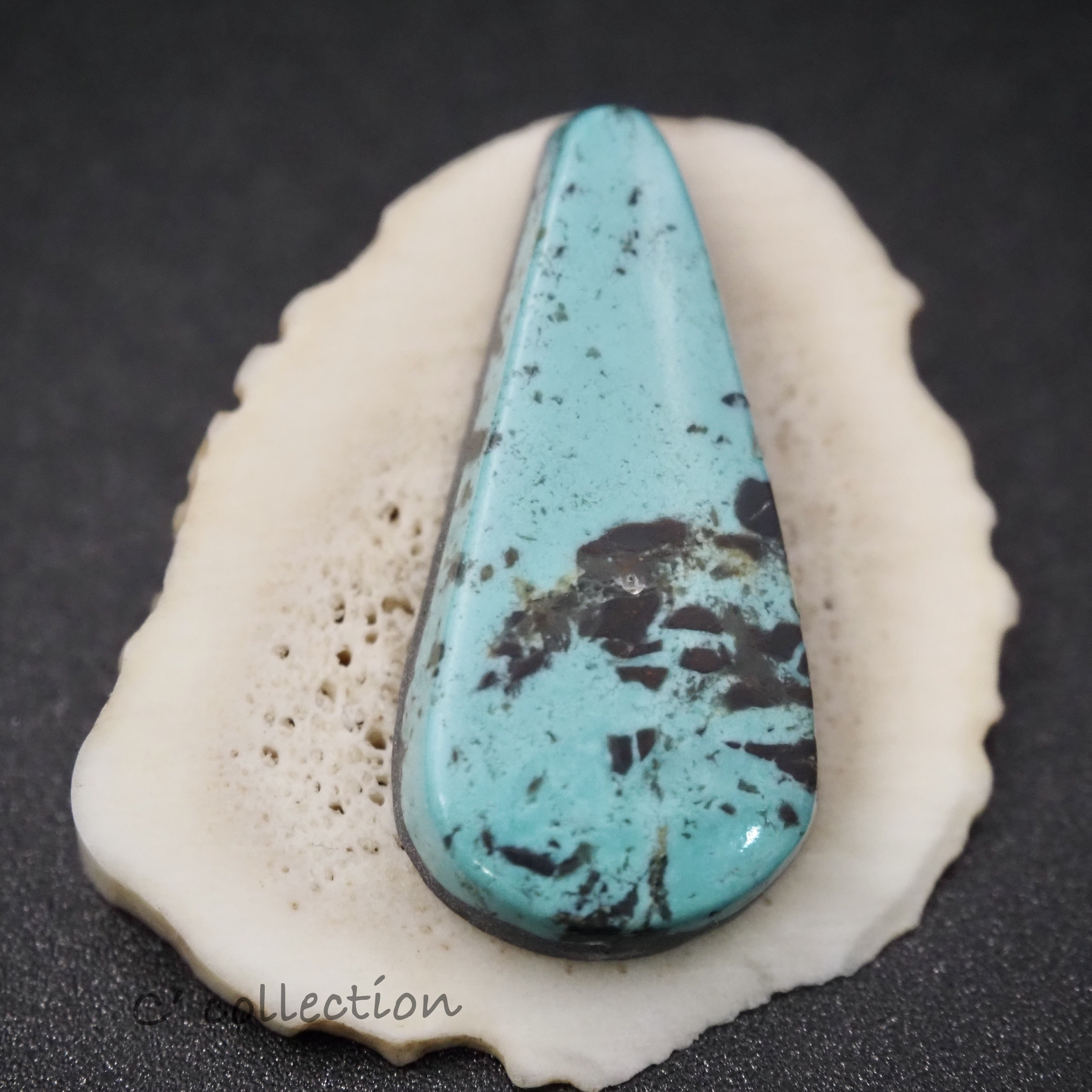 15,3ct Apache Blue Turquoise アパッチブルー ターコイズ AP-06 ルース 天然石