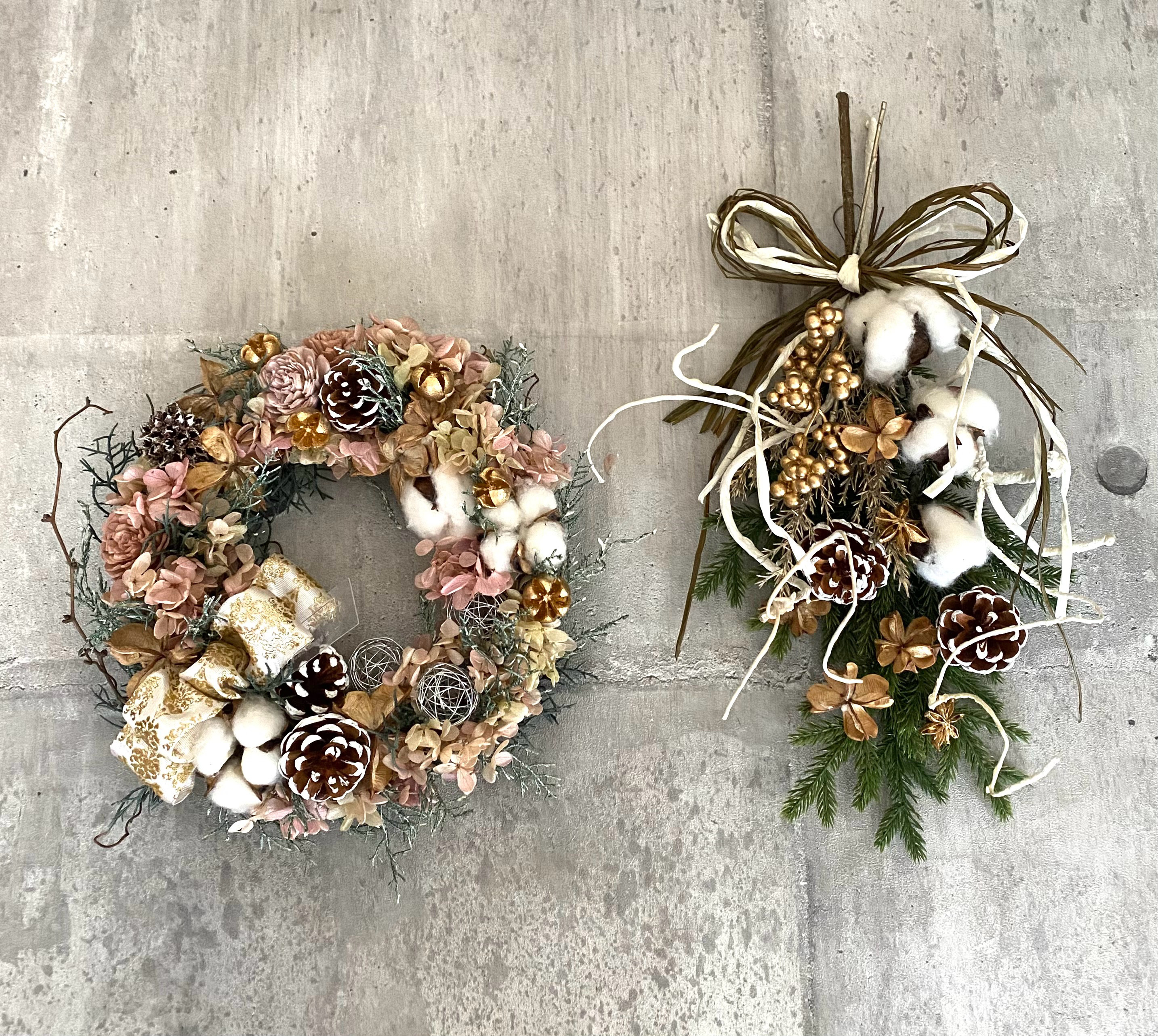 Creema限定 新春福袋2026〈梅〉リース&スワッグ♪