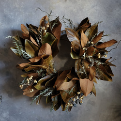 ドライフラワー壁掛けスワッグ*横長タイプ リース papaver 通販