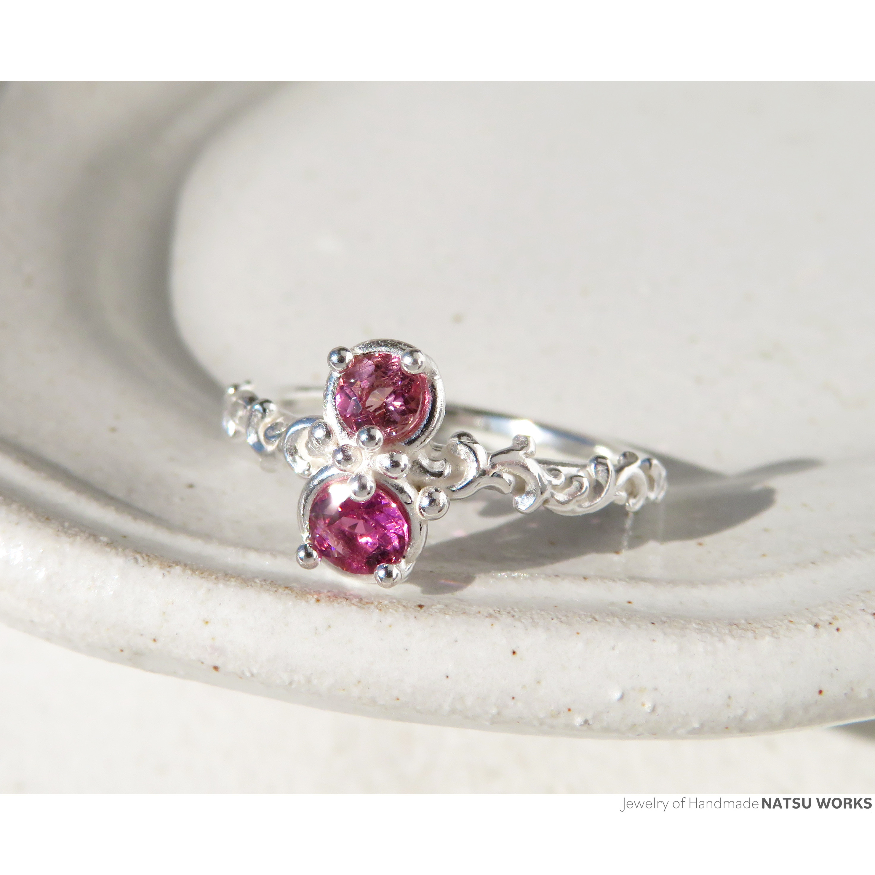 ピンクトルマリン リング / Pink Tourmaline Ring 8