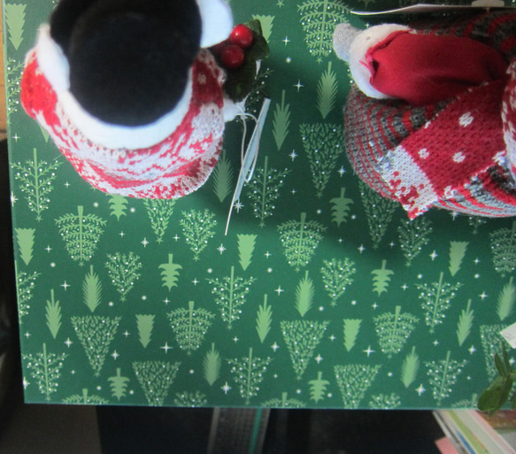 3点セット+αネズミたちのクリスマス　東方の博士たち　イエスを拝む　ポインセチアを持ったネズミ　置き物　ぬいぐるみ 14枚目の画像