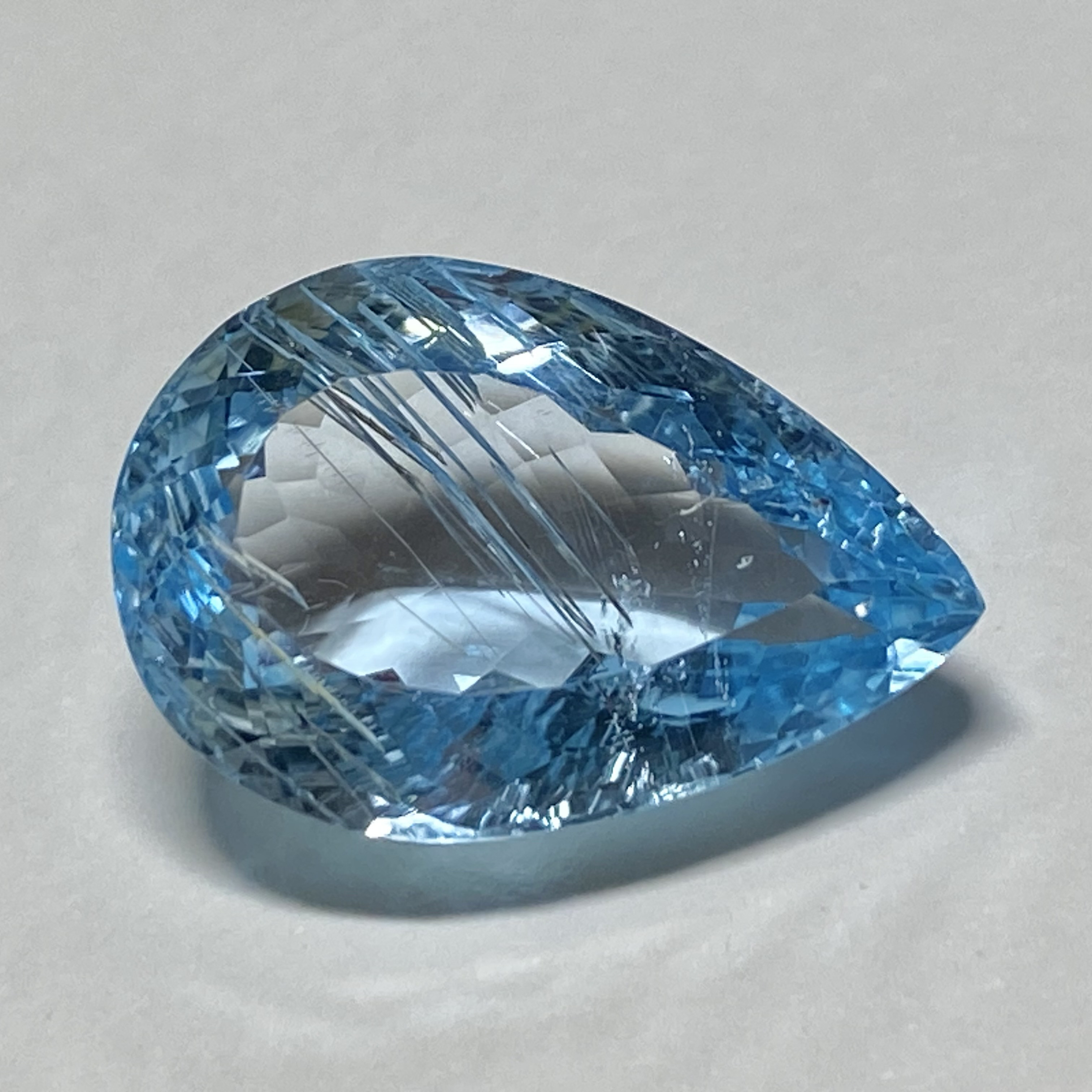 大粒　レアストーン　ルチルトパーズ16.95ct CA14 26,600円