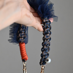 オーダー用見本】パラコード ショルダーストラップ 推しカラー 黄緑