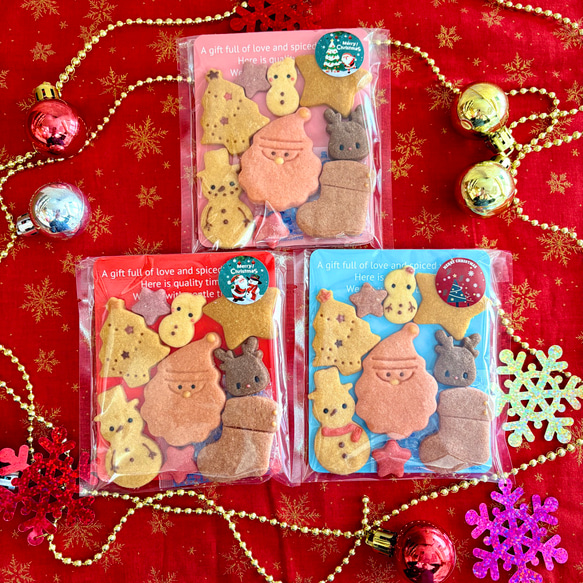 クリスマスクッキー（小袋入り）3袋 1枚目の画像