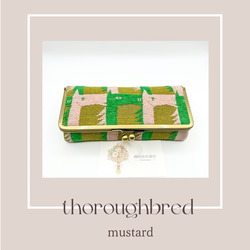 ⚮̈ ミナペルホネン/count/ボックスがま口（口金18㎝） がま口