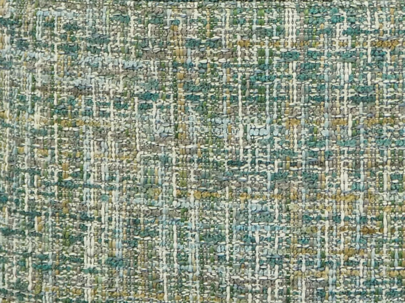 インポートファブリック×グリーンブレンドがまぐち2wayショルダーバッグ｜ナチュラル｜ ツイード風生地｜軽量バッグ 12枚目の画像