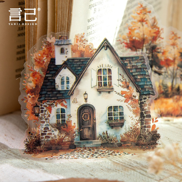 1690コラージュ　ステッカー　素材　コレクション　海外 6種セット 2枚目の画像