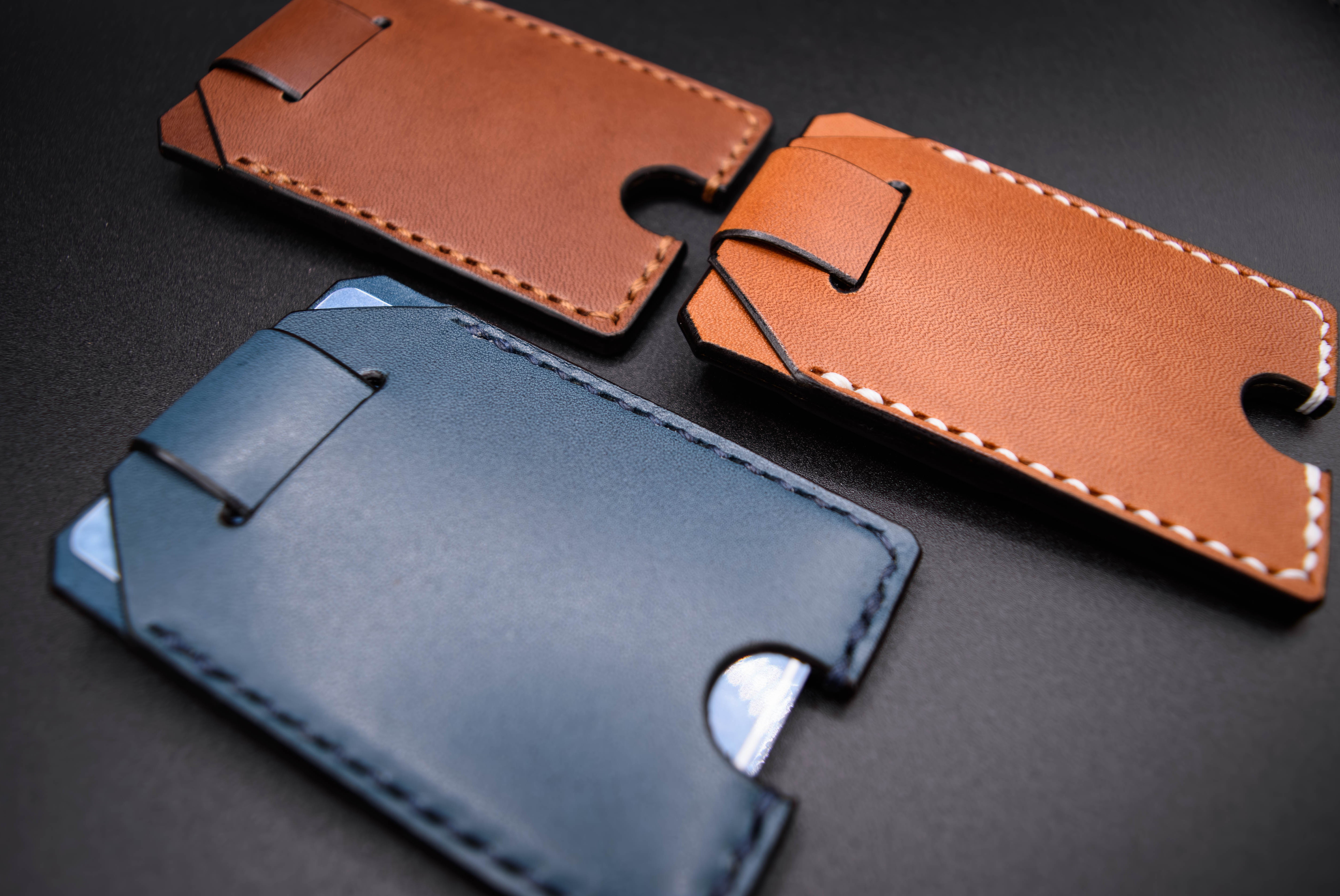 本革 厚め しっかりした「パスケース」