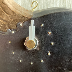 馬の掛け時計（黒鹿毛）（陶製） 7枚目の画像