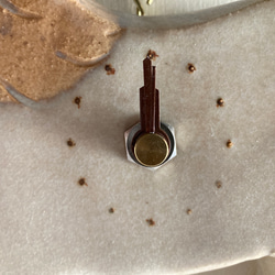 馬の掛け時計（栗毛）（陶製） 3枚目の画像