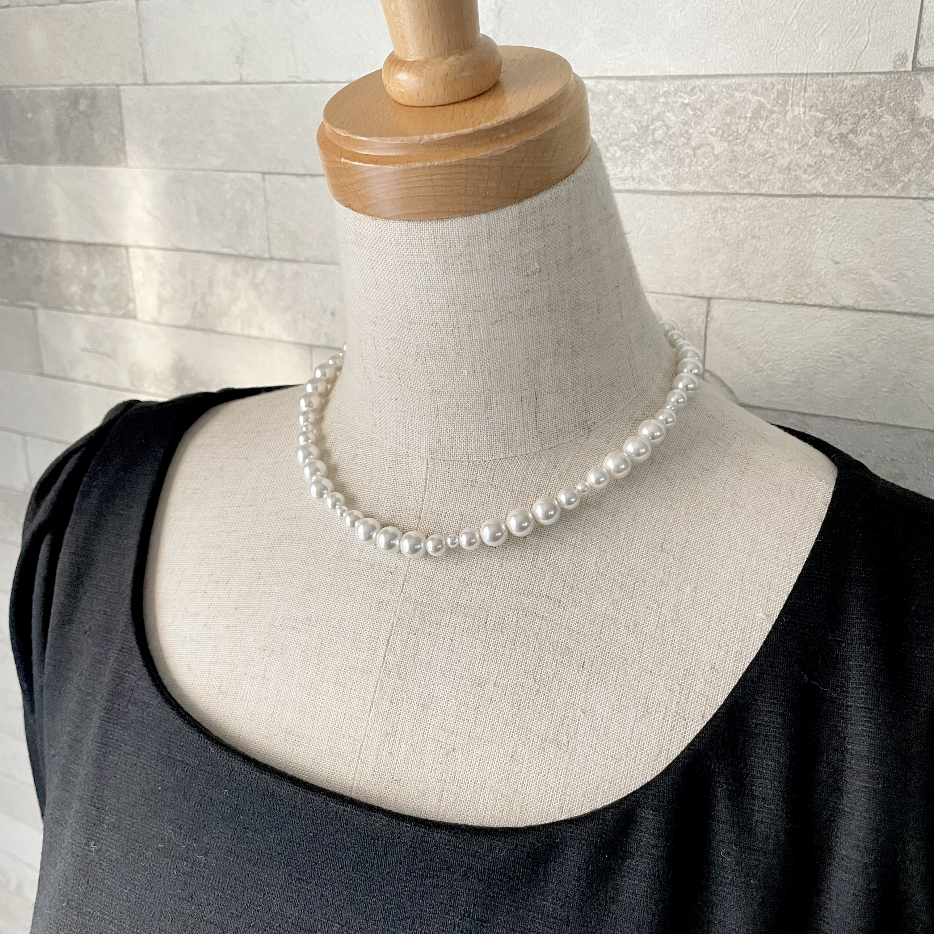 Creema限定新春福袋(竹)＊サボンシェルパールセット＊選べるGold/Silver卒業式・入学式＊金属アレルギー対応