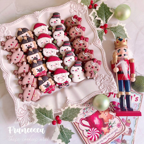 CHRISTMAS ALLSTARS クリスマスアイシングクッキー クッキー Francesca