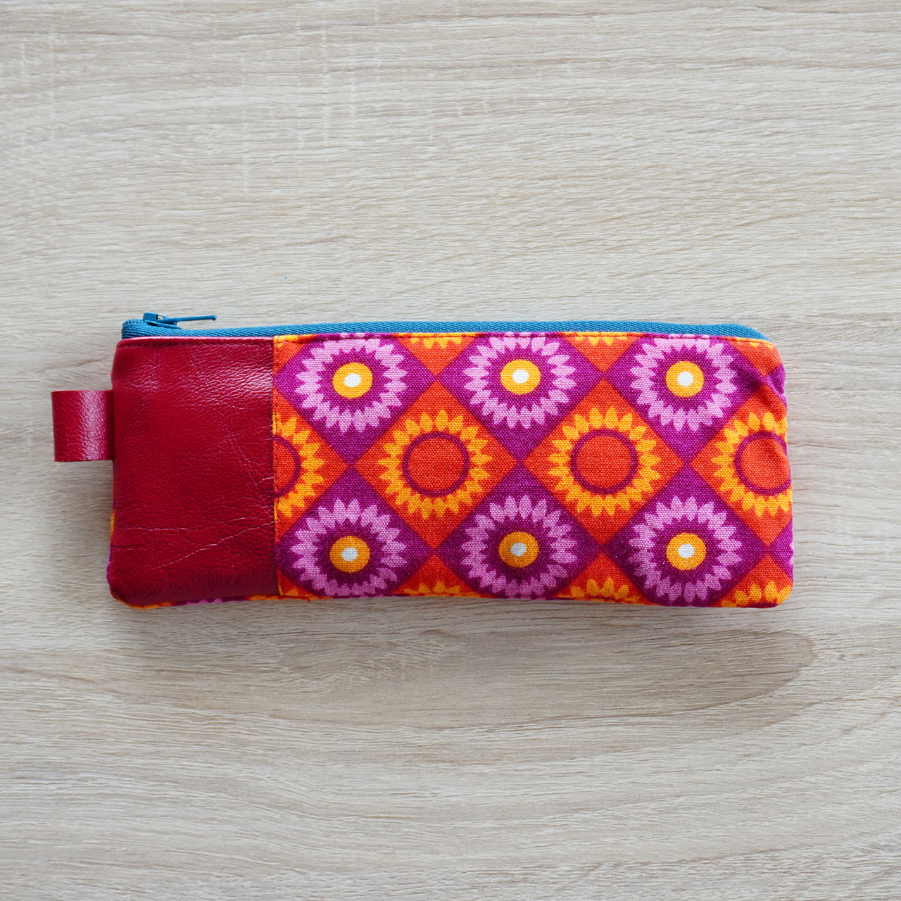 ドイツ vintage fabric  |  ペンケース