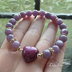 超高品質 ルチル✖️オニキスブレス 細身 天然石 ブレス ヒカル ReZARD