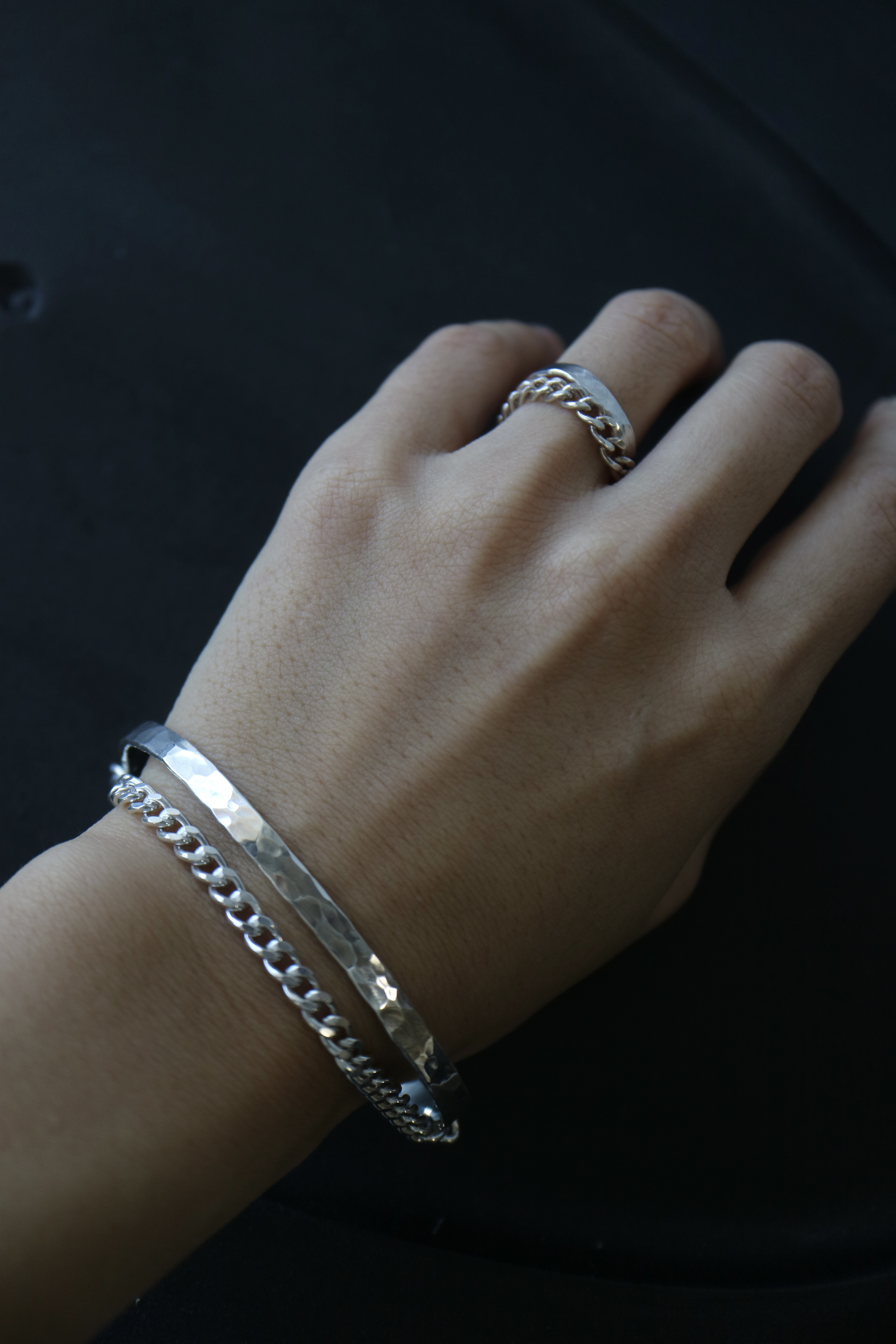 Silver Chain Bracelet   (CB-01)