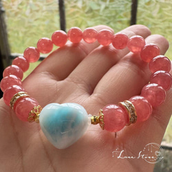 超高品質 ルチル✖️オニキスブレス 細身 天然石 ブレス ヒカル ReZARD