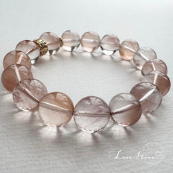 アクアマリン シリカ 11mm 天然石 ブレスレット ブレスレット