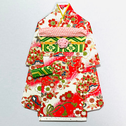 着物のお祝い袋514 十二単(じゅうにひとえ) ご祝儀袋・袱紗（ふくさ