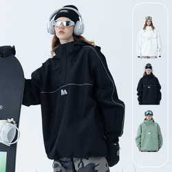 2026 スノボウェア ジャケット 紫 パープル ヒョウ柄 アウター 3L