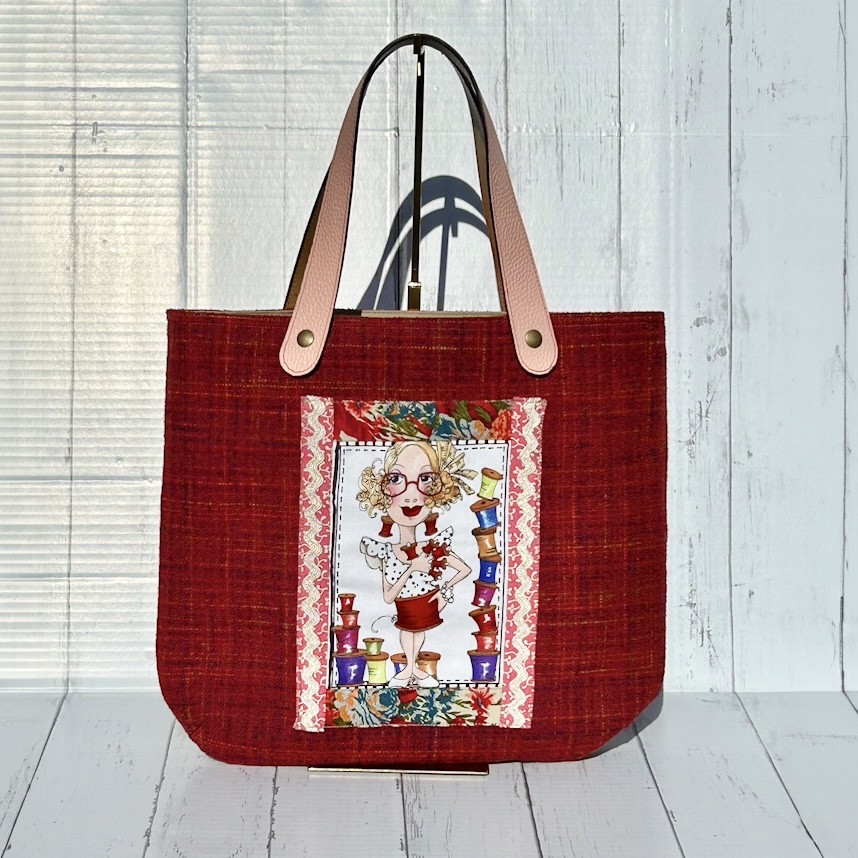 【1点物】ロラライハリス　秋冬トートバッグ