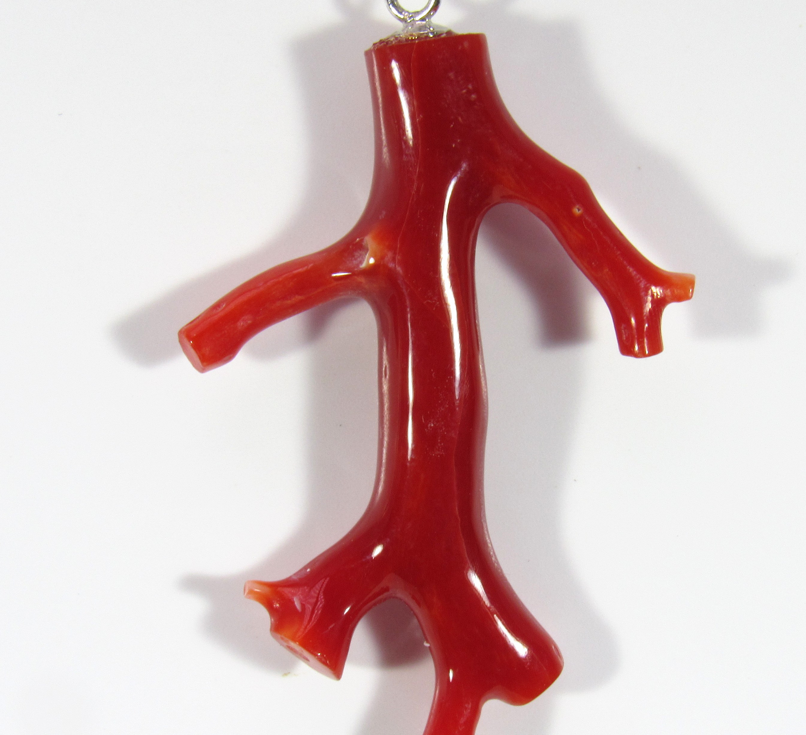 土佐の宝石珊瑚   アクセサリー ・ジュエリ－　赤枝　ネックレス・ペンダント　IMG－1425