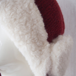 新入荷【個性的デザイン】ビーニー帽・イヤーカバーニット帽RD 3枚目の画像