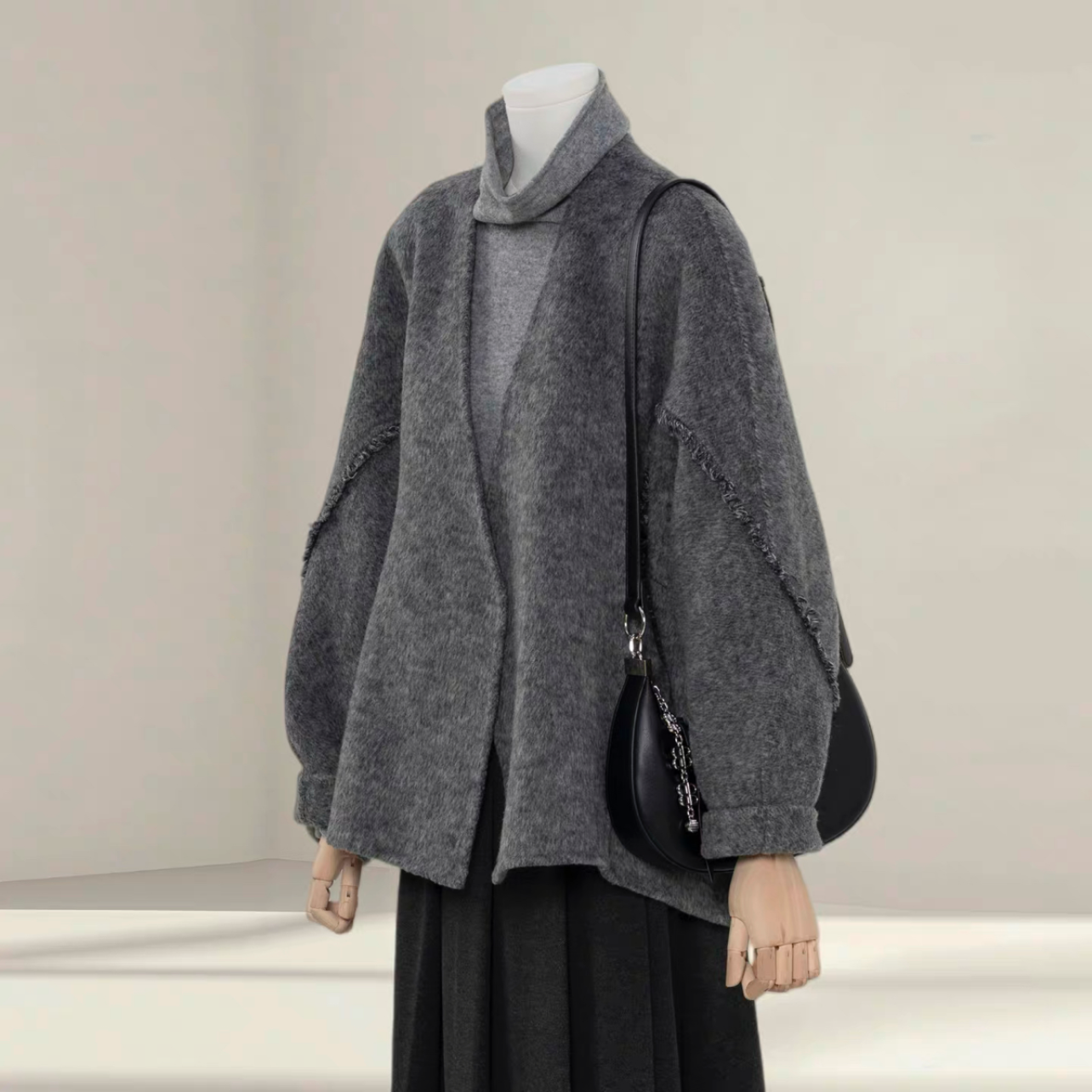 【冬支度新作】コート、レディース、 モコモコテディコート、厚手コート、秋冬コート、個性的、防寒対策