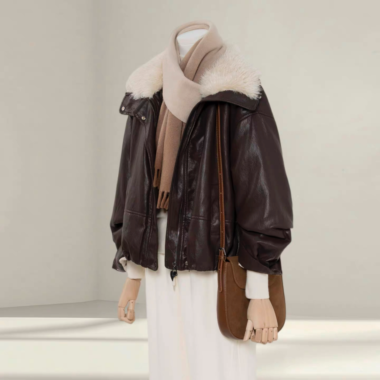 【冬支度新作】コート、レディース、 モコモコテディコート、厚手コート、秋冬コート、個性的、防寒対策