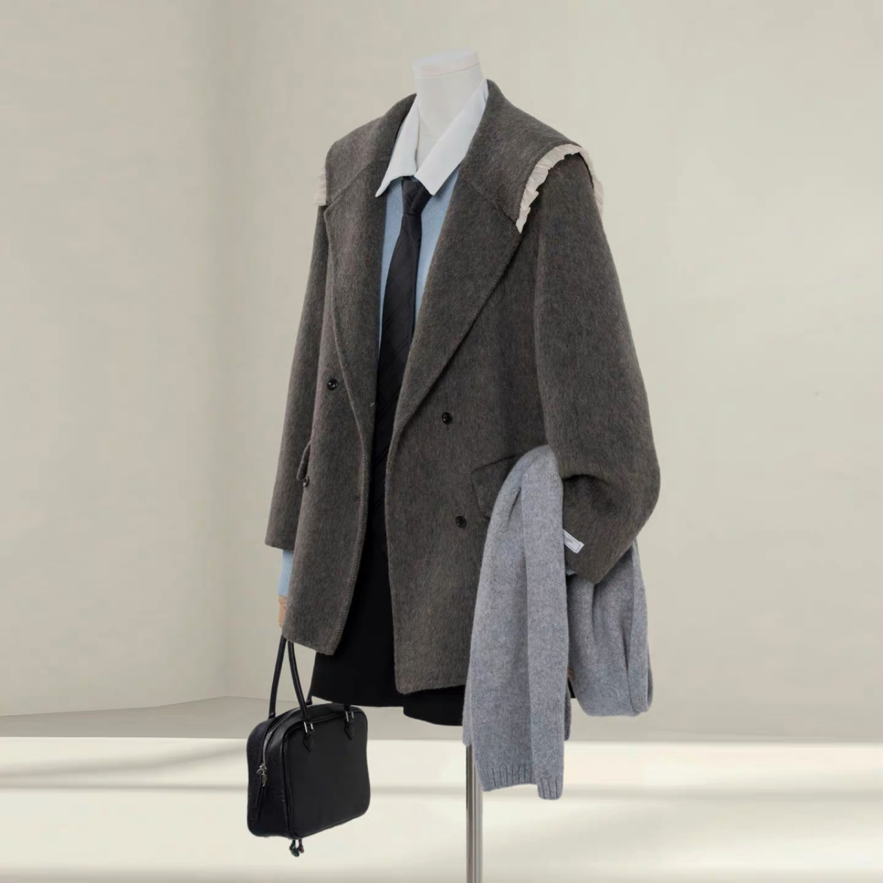 【冬支度新作】コート、レディース、 モコモコテディコート、厚手コート、秋冬コート、個性的、防寒対策