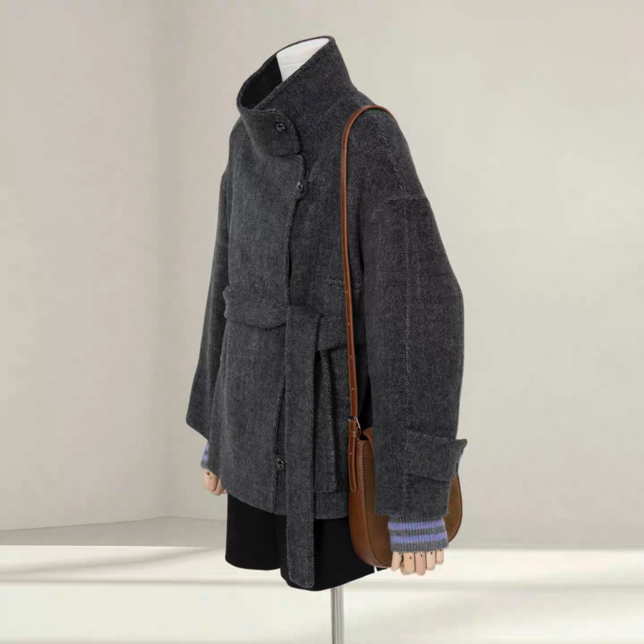 【冬支度新作】コート、レディース、 モコモコテディコート、厚手コート、秋冬コート、個性的、防寒対策