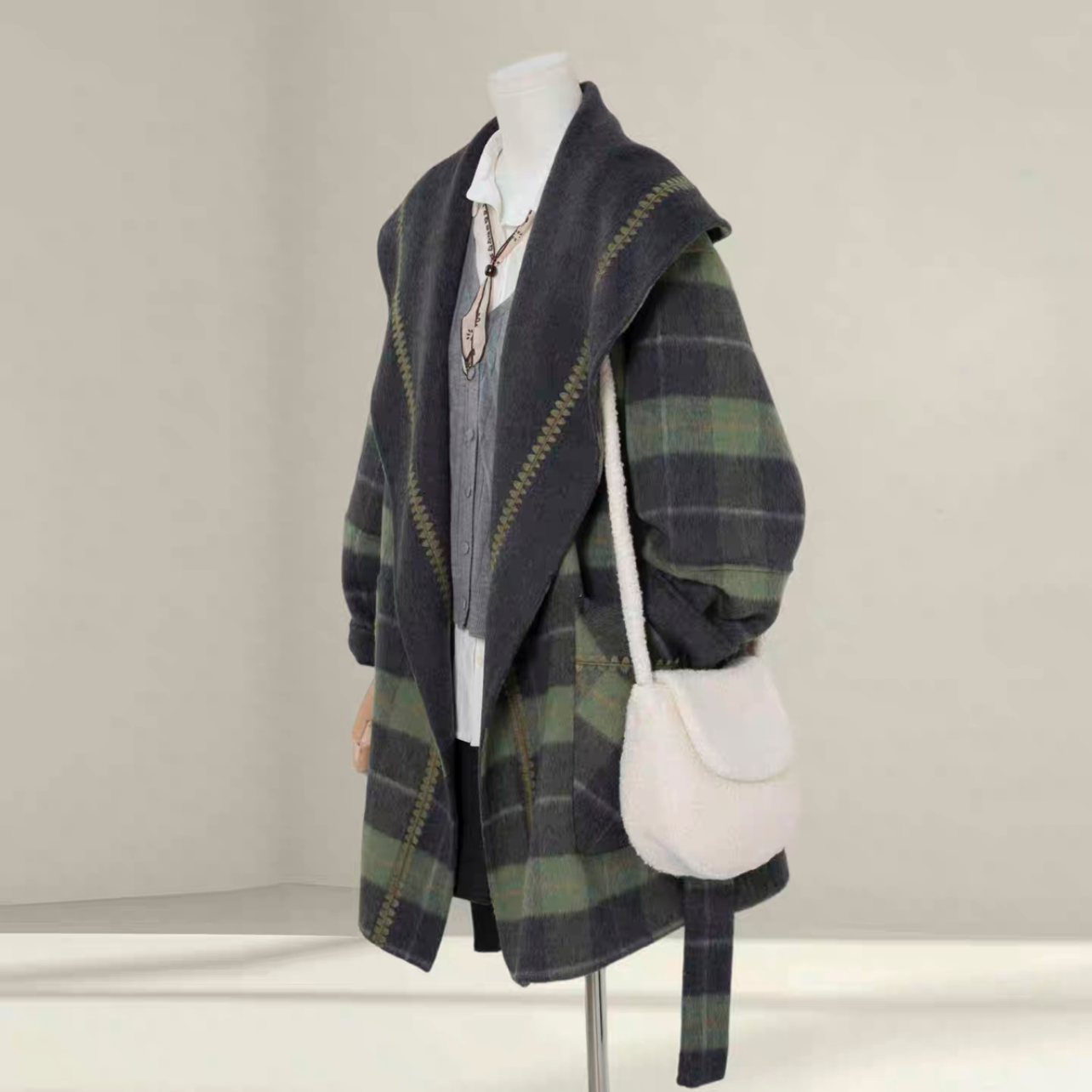 【冬支度新作】コート、レディース、 モコモコテディコート、厚手コート、秋冬コート、個性的、防寒対策