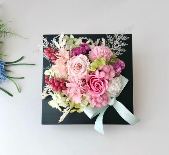 ご結婚お祝いやプレゼント♡Rose Flower frame「受注制作」 2枚目の画像