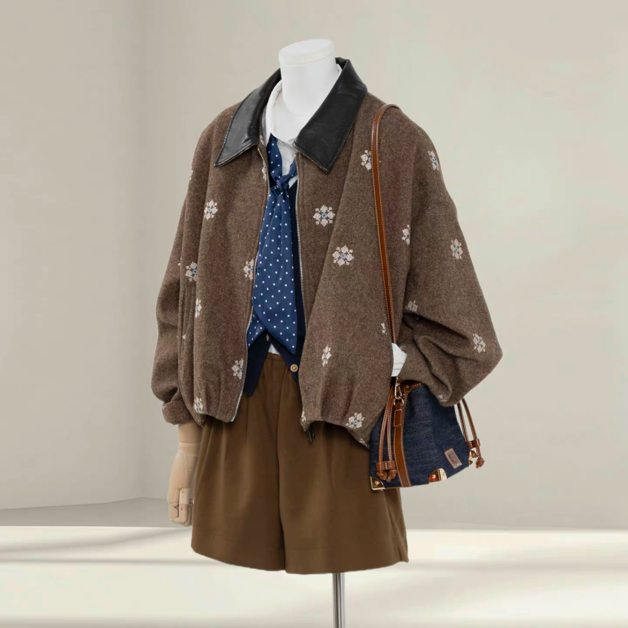 【冬支度新作】コート、レディース、 モコモコテディコート、厚手コート、秋冬コート、個性的、防寒対策