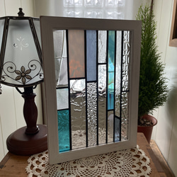 ステンドグラス パネル 昭和レトロ 和モダン 障子 その他インテリア