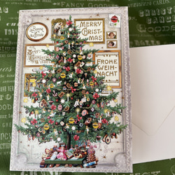 新size、再入荷！イタリア製 大人のクリスマミニスカード『エンボス