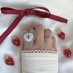 いちご（苺）・ストロベリー 指輪・リング の人気通販｜Creema