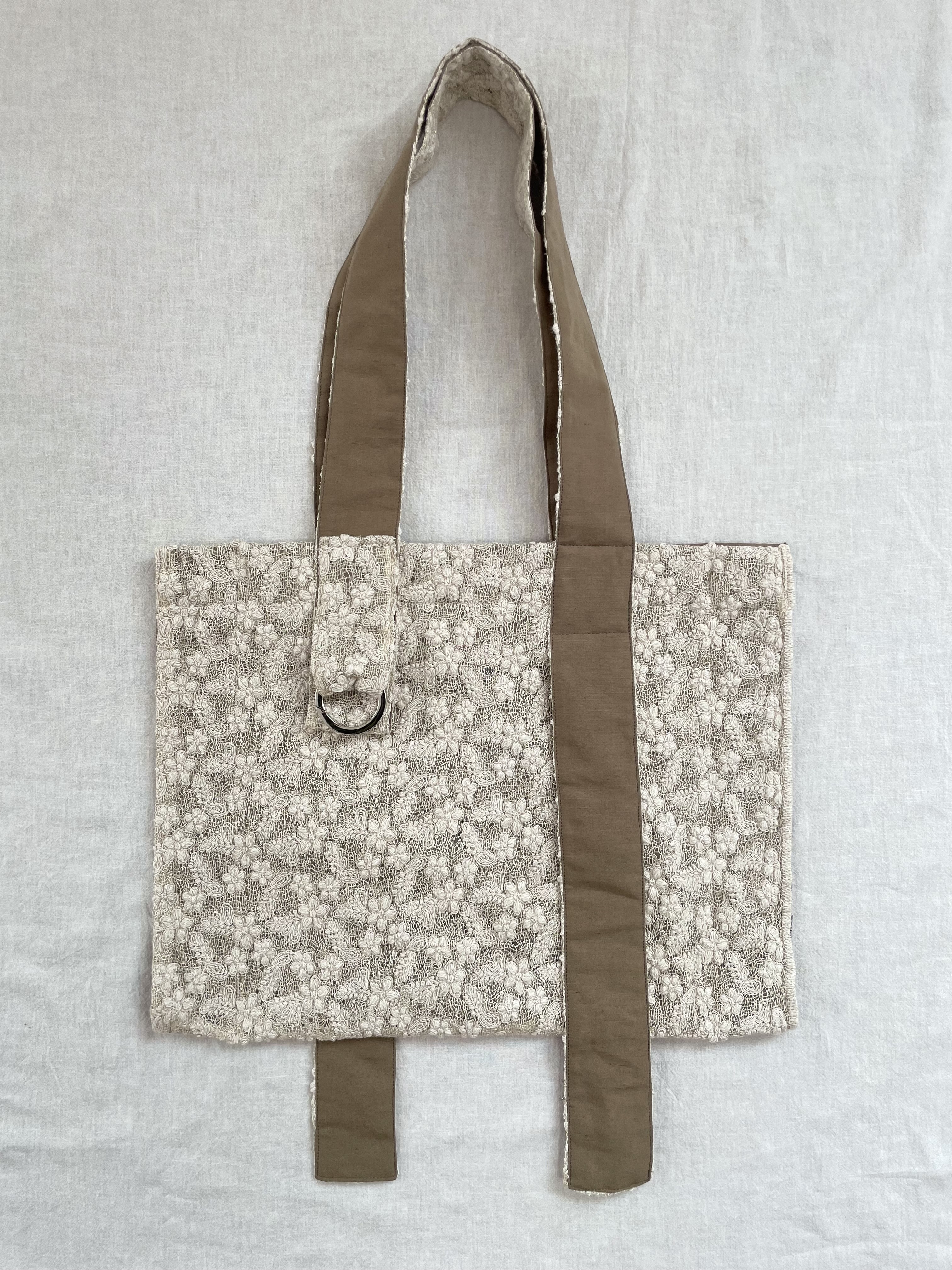 世界に一つだけの異素材トートバッグ