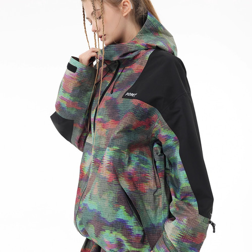 25-26秋冬限定 スノーボードウェア 迷彩 上下セット ジャケット パンツ