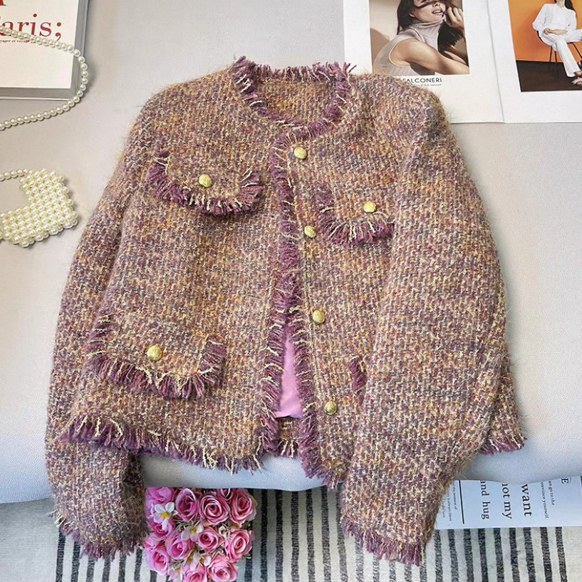 ショートコート    ウールラシャ   春秋   冬