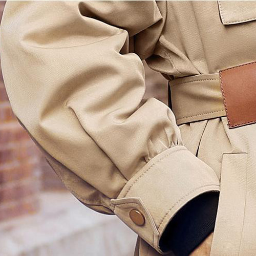 新品 ラビットファーライナーモッズコートフード付きラクーン