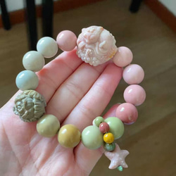 天然無処理 チャロアイト ブレスレット 大玉16mm ① ブレスレット