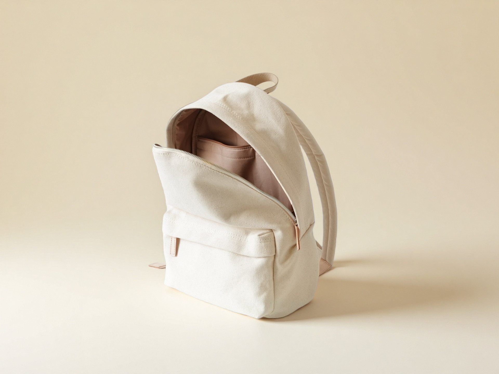 「帆布×革の組み合わせ」大容量キャンバスリュック｜シンプルで洗練されたデザイン｜通勤・通学・旅行にも