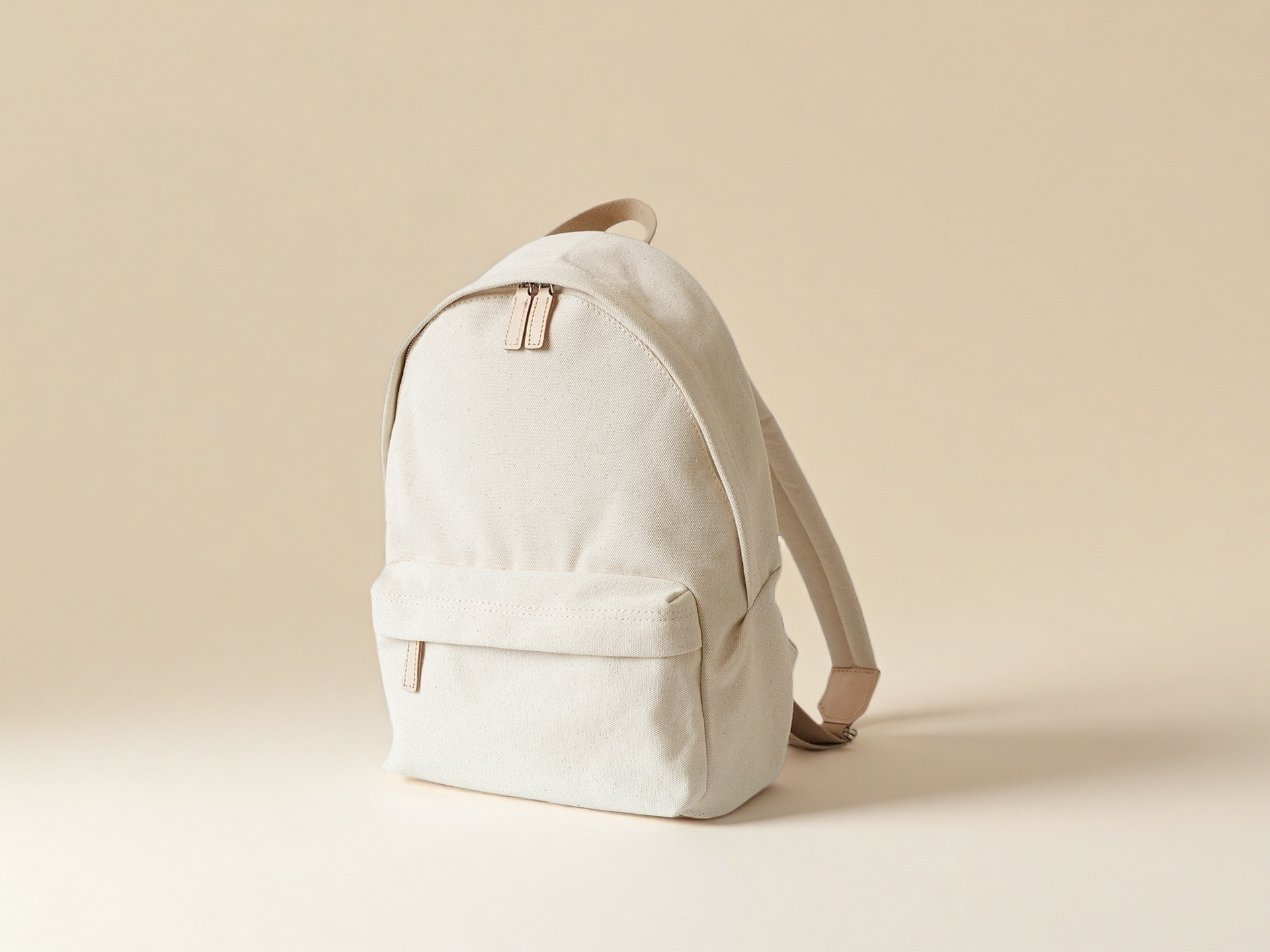 「帆布×革の組み合わせ」大容量キャンバスリュック｜シンプルで洗練されたデザイン｜通勤・通学・旅行にも
